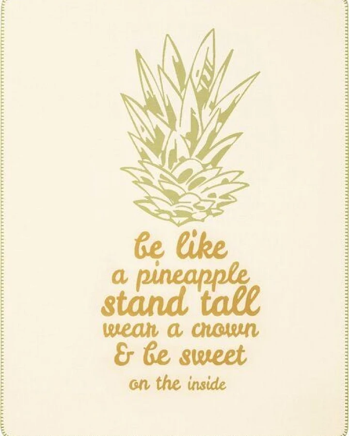 biederlack Kinder- und Jugenddecke "Pineapple"