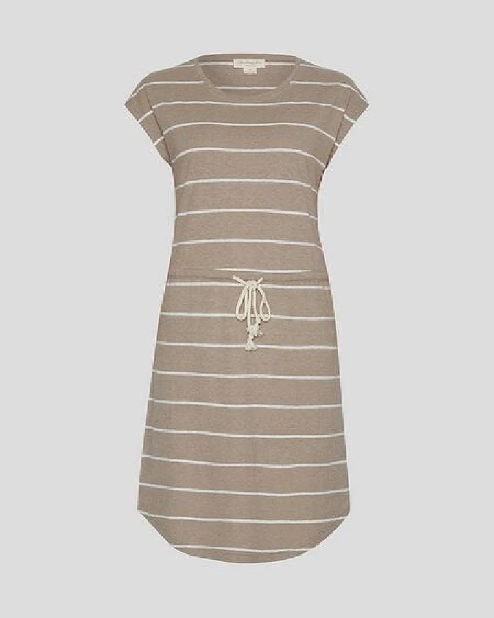 The Hemp Line Kleid mit Kordelgürtel aus Hanf und Bio-Baumwolle (22510)