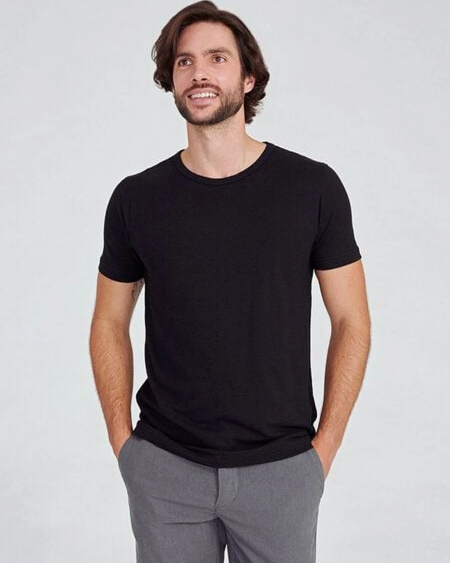 The Hemp Line Basic T-Shirt aus Hanf und Bio Baumwolle (21102) – Ansicht 2
