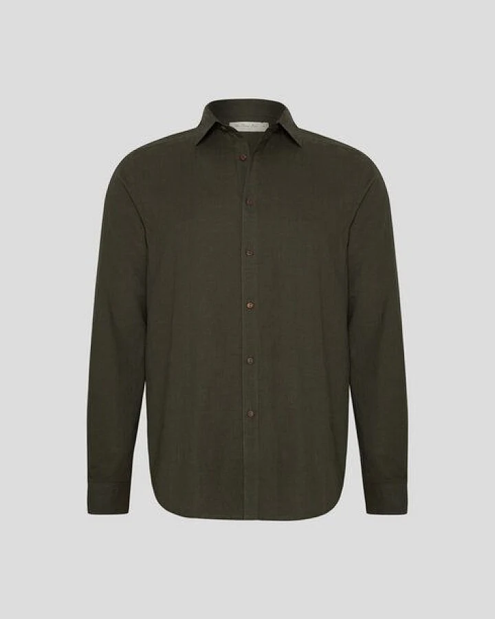 The Hemp Line leichtes, klassisches Hemd aus Hanf und Bio-Baumwolle (21210)