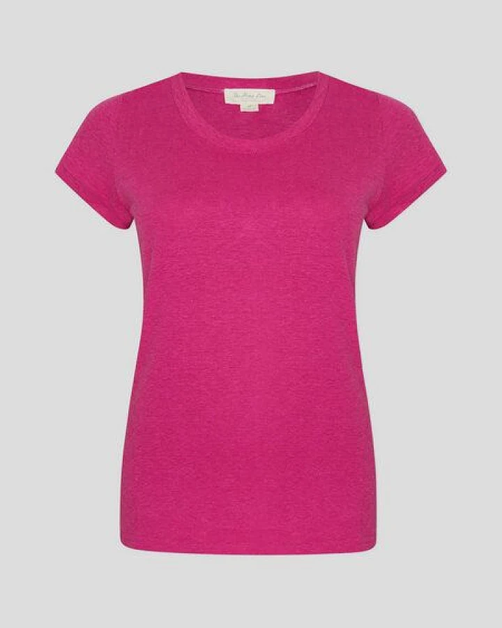 The Hemp Line Gerades T-Shirt aus Hanf und Bio-Baumwolle (22109)