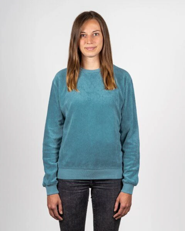 LANGBRETT frottee sweater