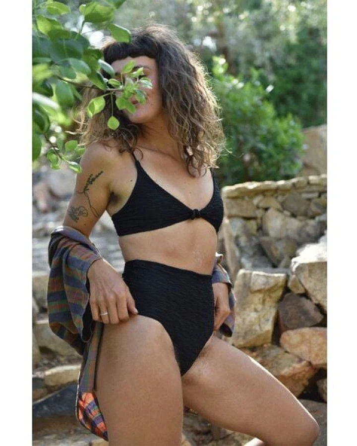 Anekdot Bikini Set Jacquard Leona Top + Core High Slip