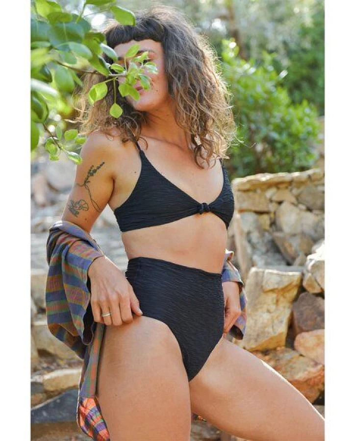 Anekdot Bikini Set Jacquard Leona Top + Core High Slip