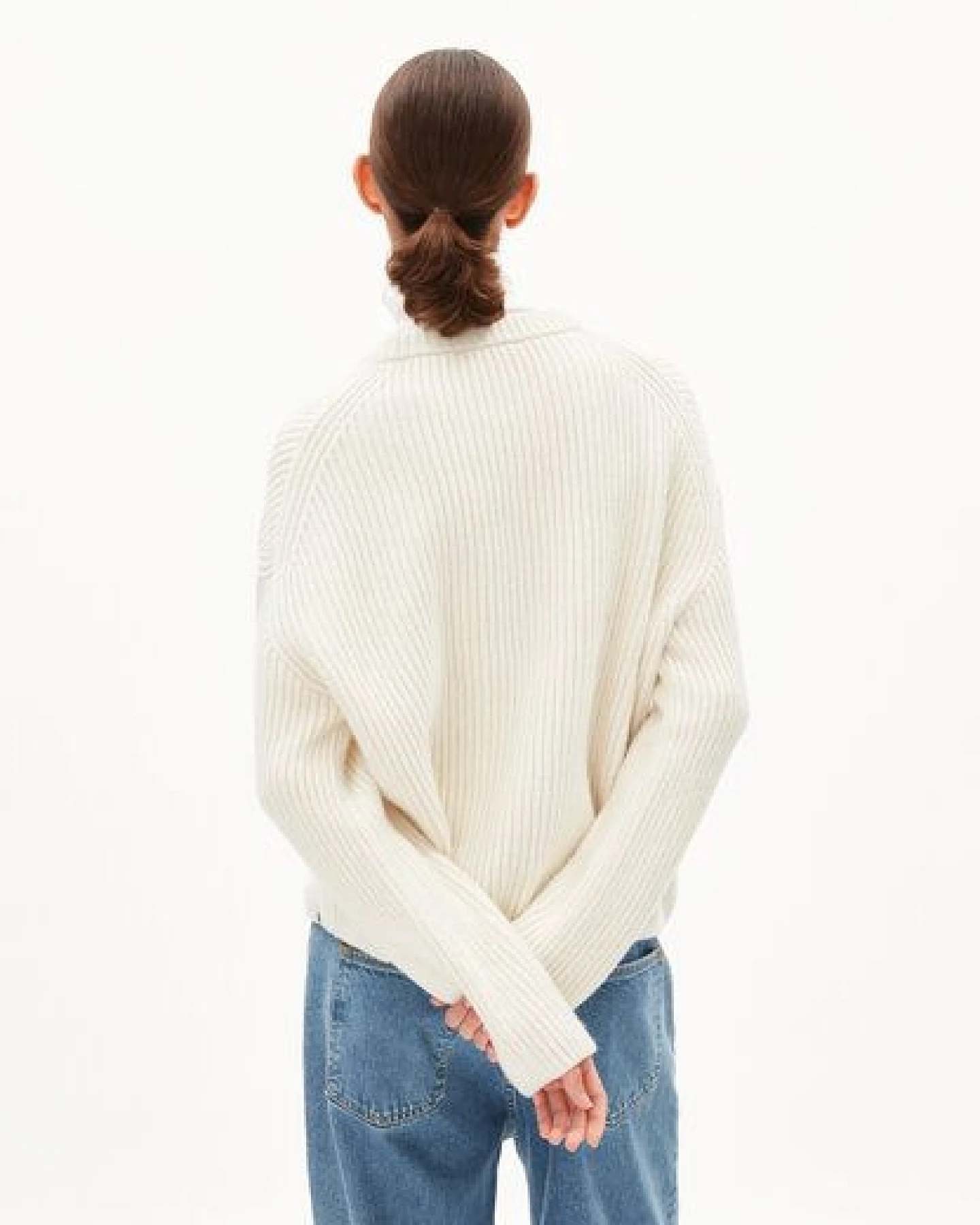 ARMEDANGELS NAARUKO - Damen Pullover Oversized Fit aus Bio-Baumwoll Mix – Ansicht 2
