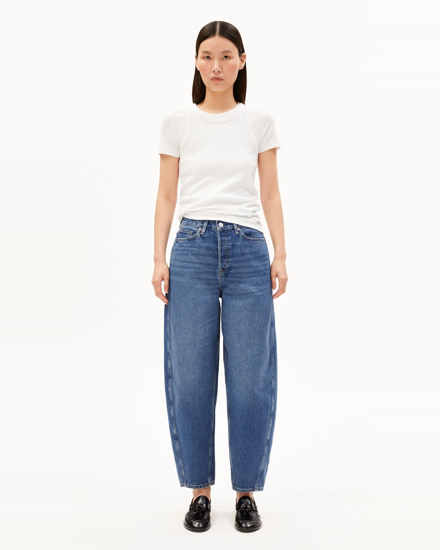 Jeans Barrel Leg Baarly Jean Crunchy – Ansicht 3