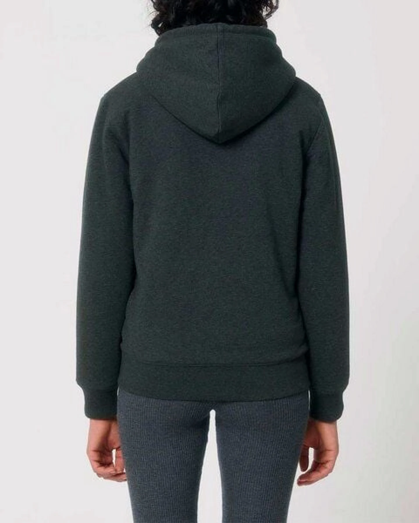 YTWOO Sherpa Hoodie, Unisex, Zip-through, nachhaltig, Bio-Baumwolle – Ansicht 3