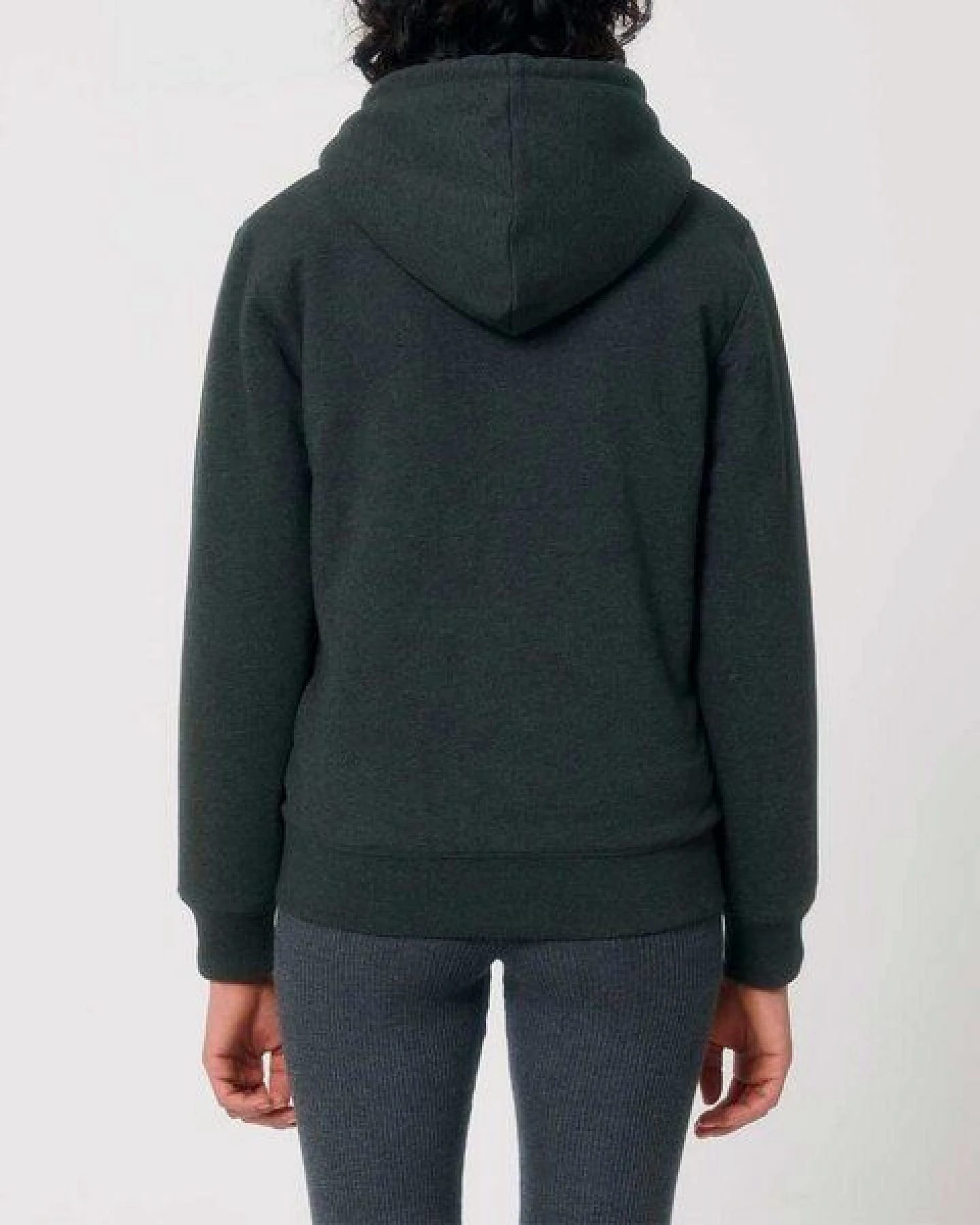 YTWOO Sherpa Hoodie, Unisex, Zip-through, nachhaltig, Bio-Baumwolle – Ansicht 3