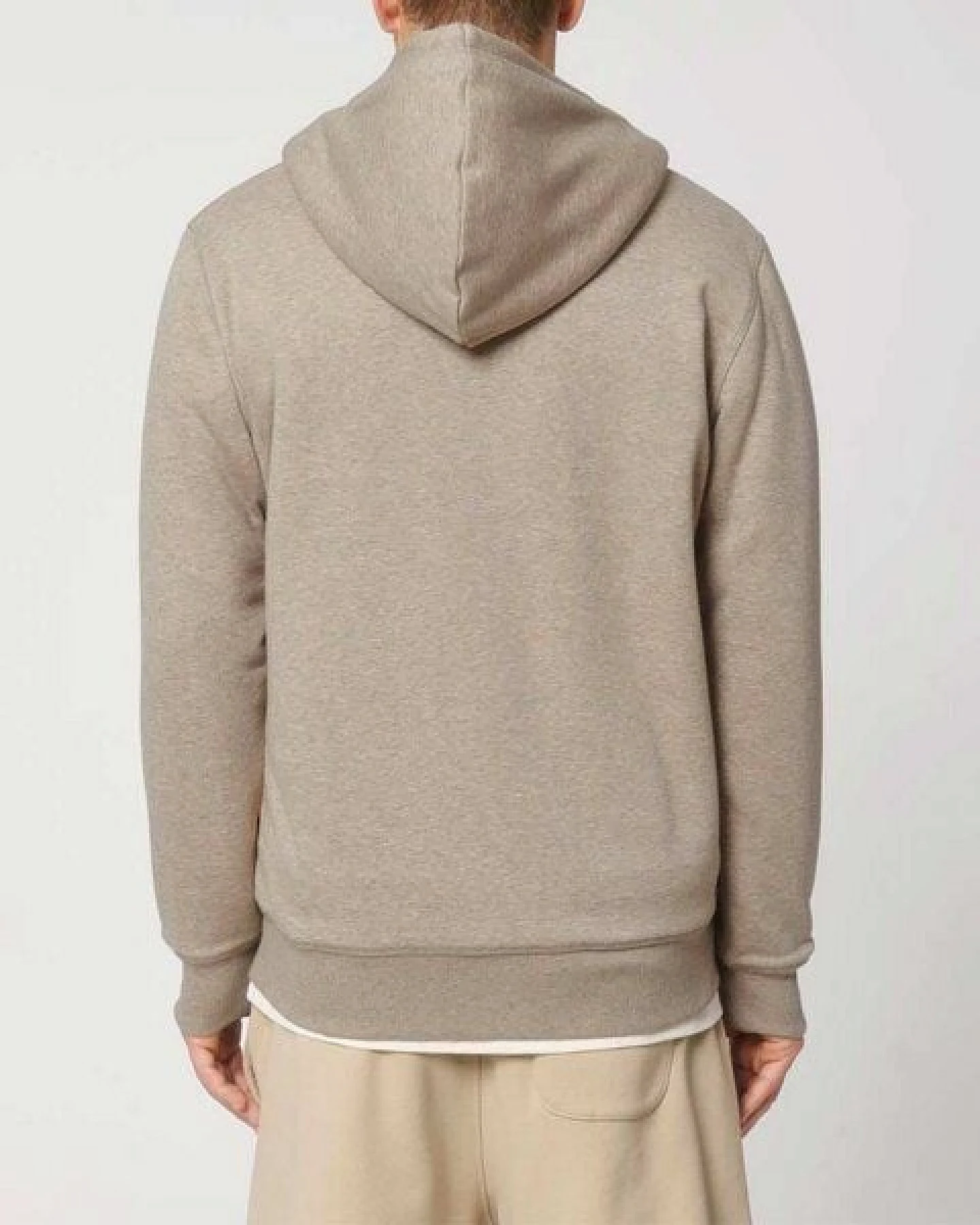 YTWOO Sherpa Hoodie, Unisex, Zip-through, nachhaltig, Bio-Baumwolle – Ansicht 4