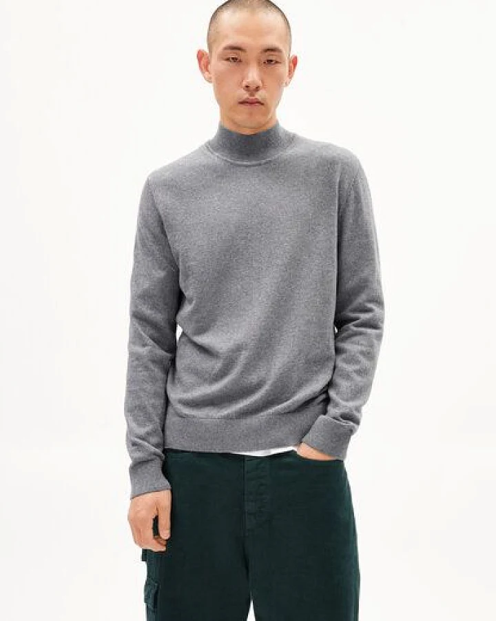 Produktseite: ARMEDANGELS RAANAS - Herren Pullover Regular Fit aus Merinowoll Mix