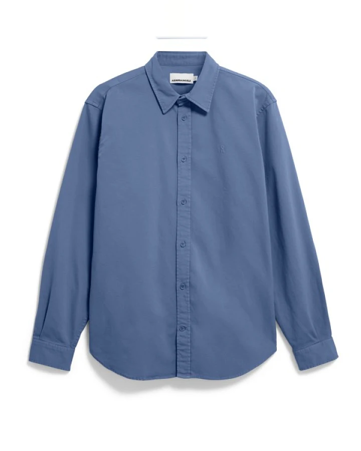 ARMEDANGELS - Giaalo GMT Dye - Hemd Gr S blau