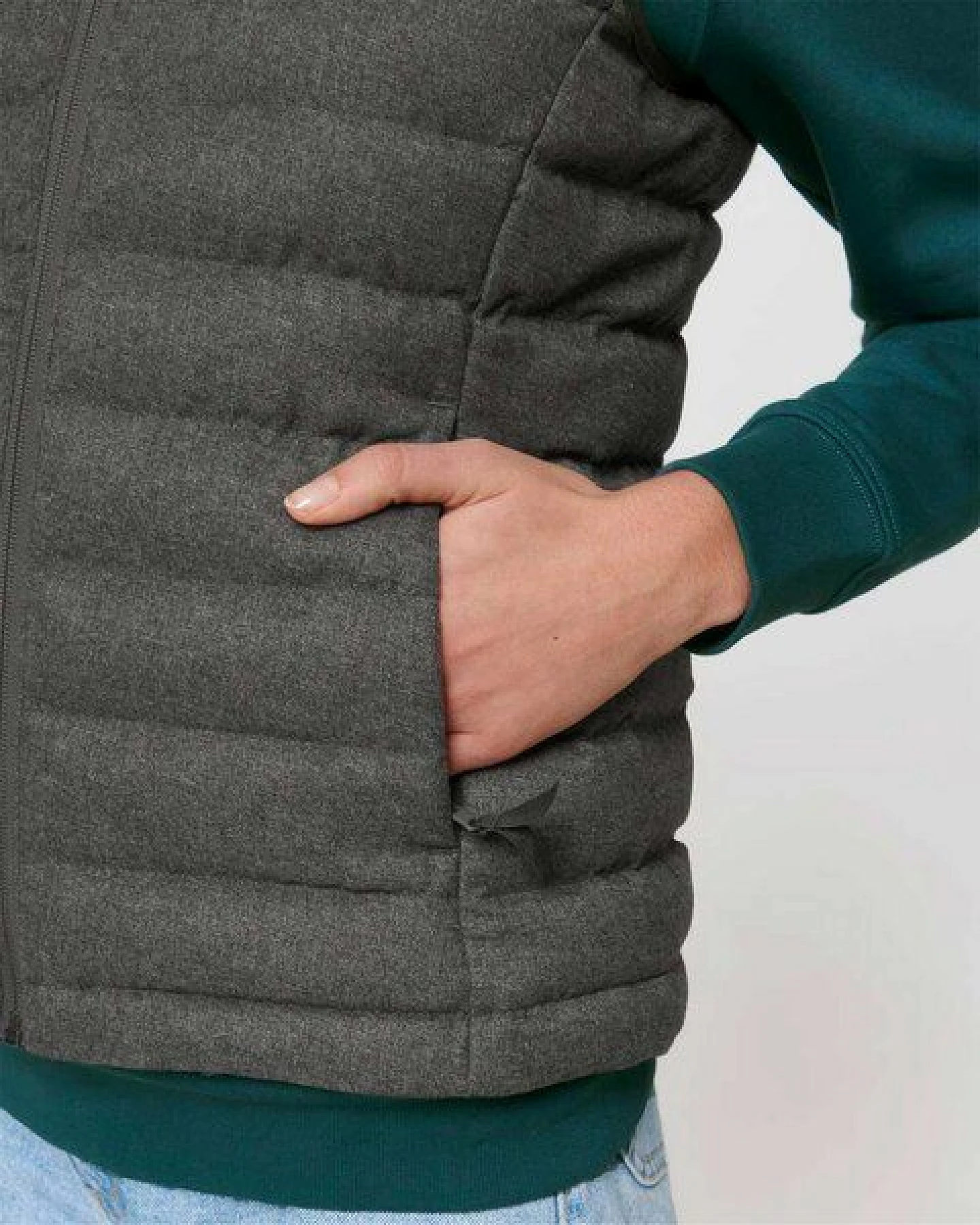 YTWOO Damen Weste im Woll-Look – Ansicht 2