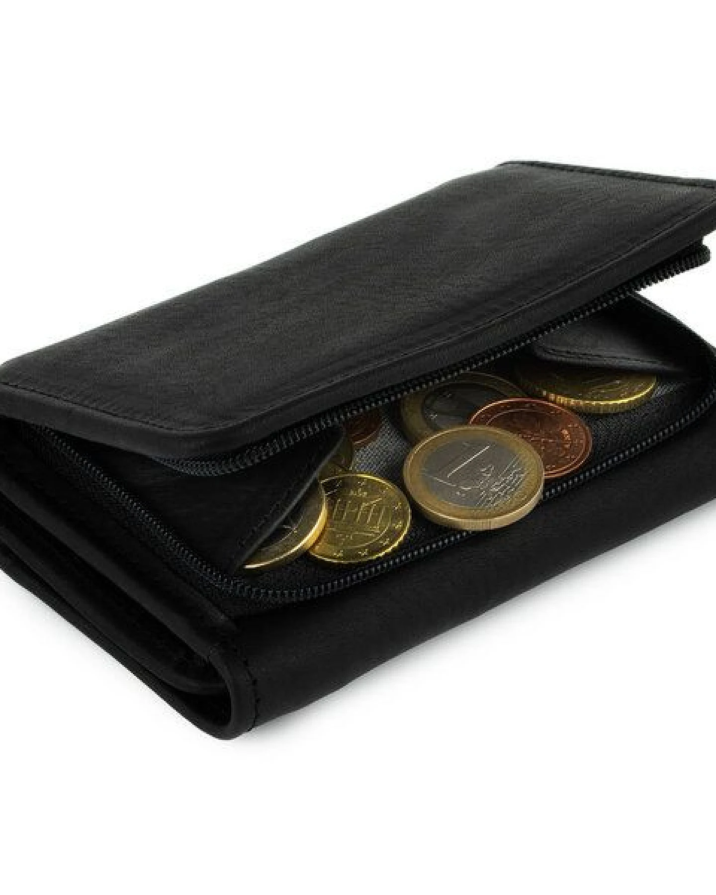 Simaru Damen Geldbörse aus Leder mit RFID-Schutz,allergikerfreundliches Portemonnaie – Ansicht 2