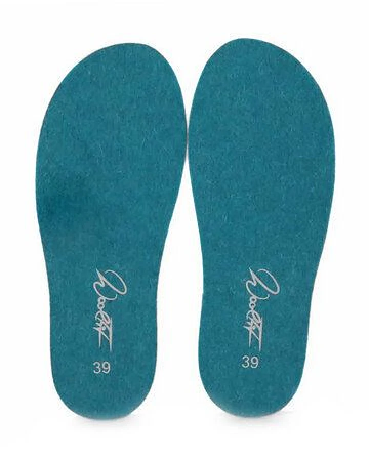 WoolFit 3mm dünne Filz-Einlegesohlen 100% Wollfilz - mulesingfrei - passt in jeden Schuh