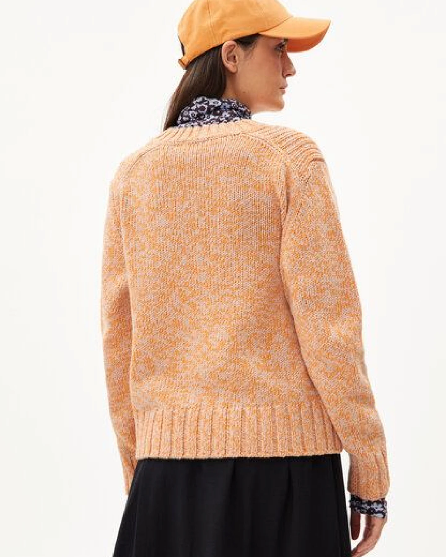 ARMEDANGELS AMALIAA LEOPARD - Damen Strick Pullover Relaxed Fit aus Bio-Woll Mix – Ansicht 2