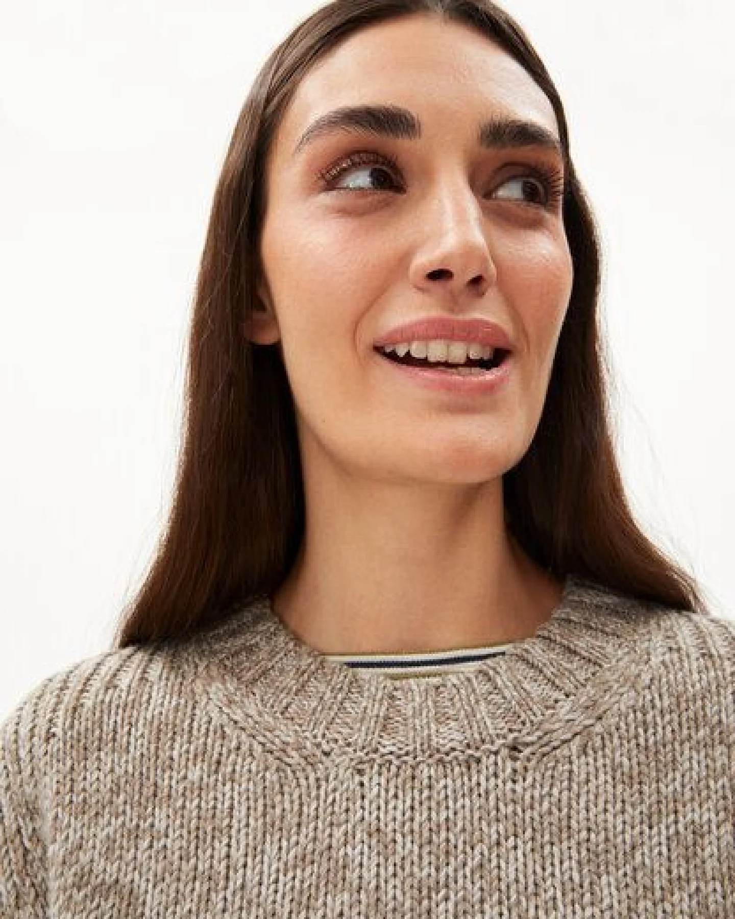 ARMEDANGELS AMALIAA LEOPARD - Damen Strick Pullover Relaxed Fit aus Bio-Woll Mix – Ansicht 3