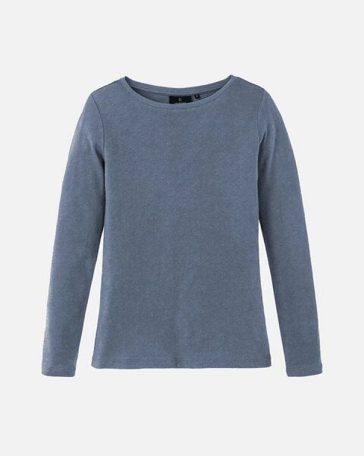 Damen Slub Longsleeve aus Bio-Baumwolle - IRIS - recolution