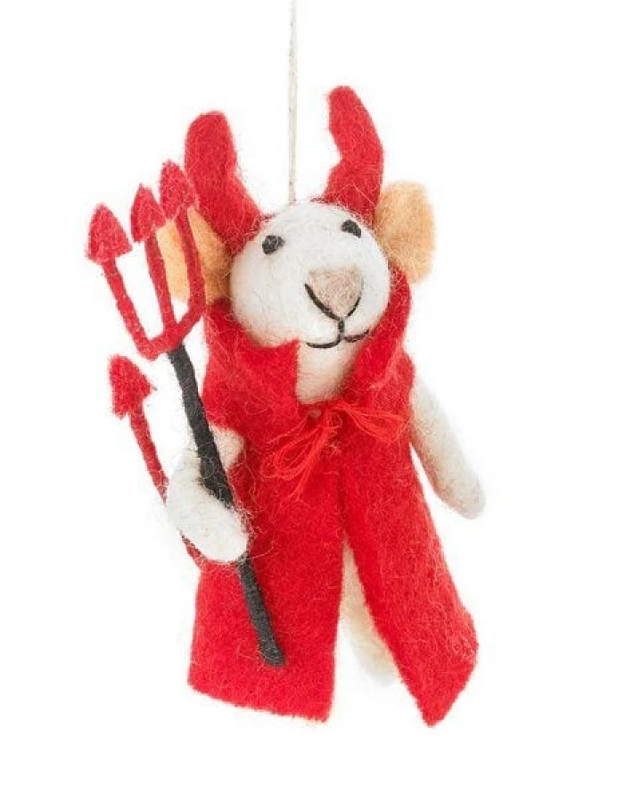 felt so good Devil Mouse aus Filz