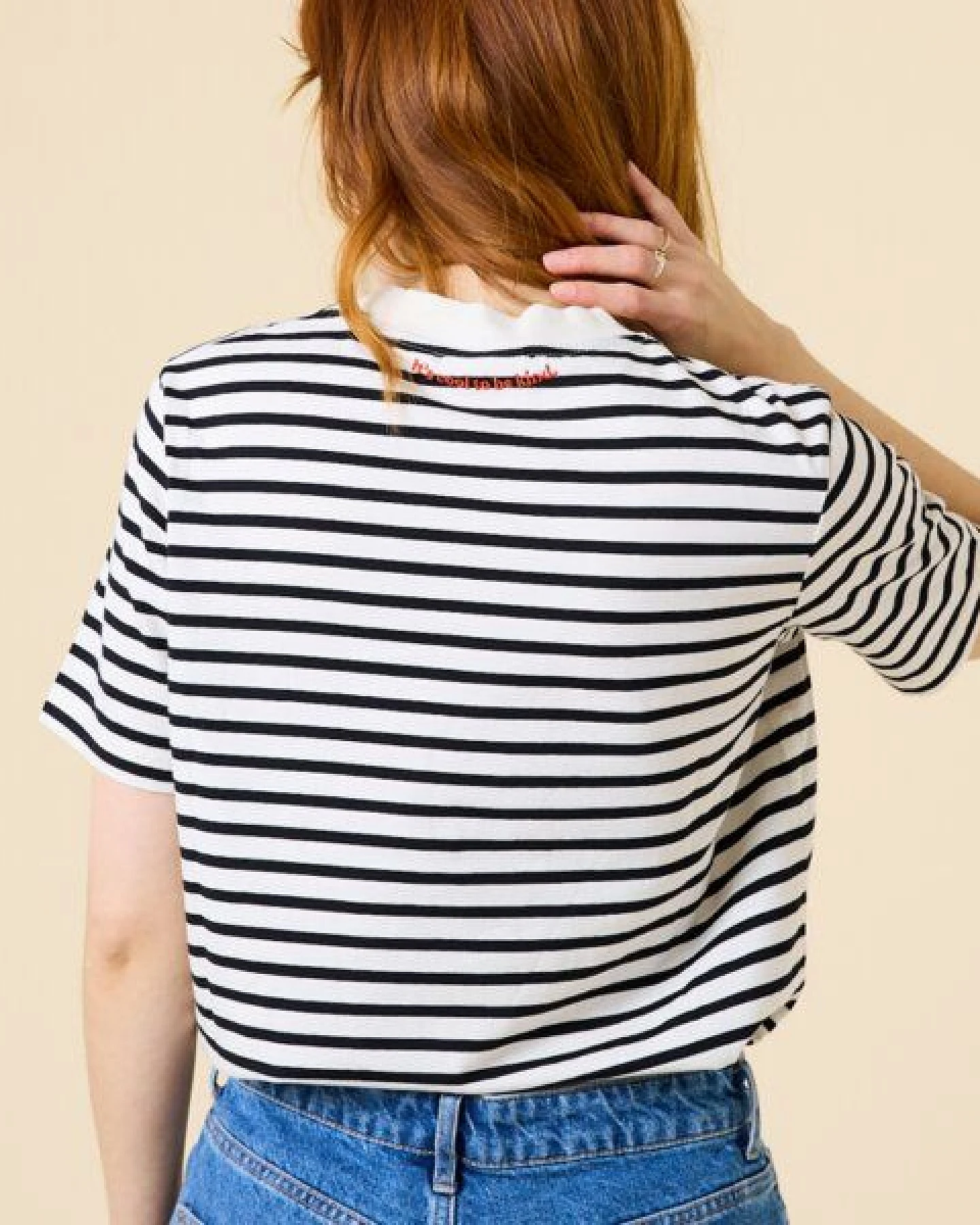 popeia Damen T-Shirt aus Bio-Baumwolle – Ansicht 2