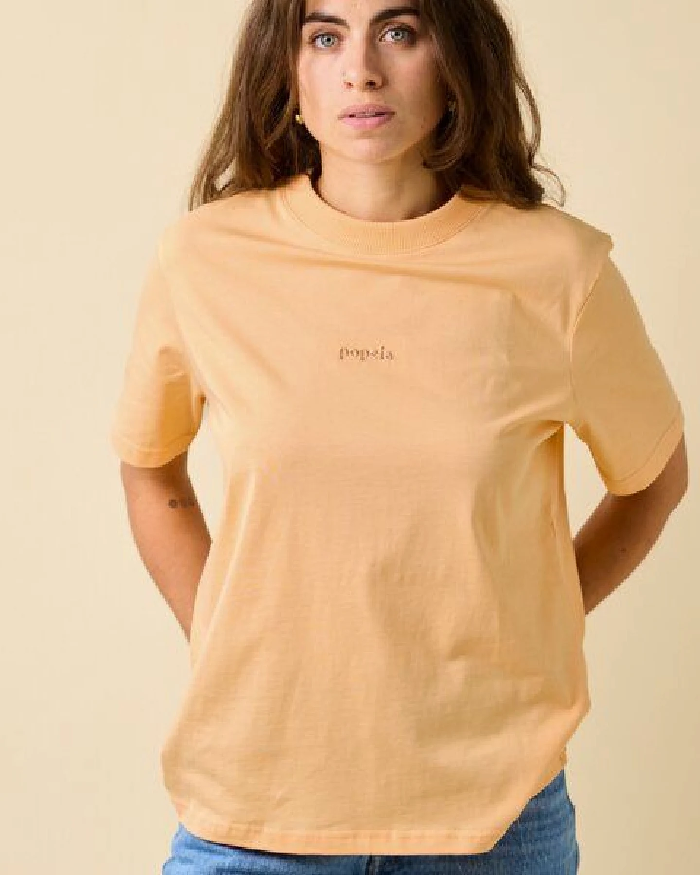 popeia Damen T-Shirt aus Bio-Baumwolle – Ansicht 2
