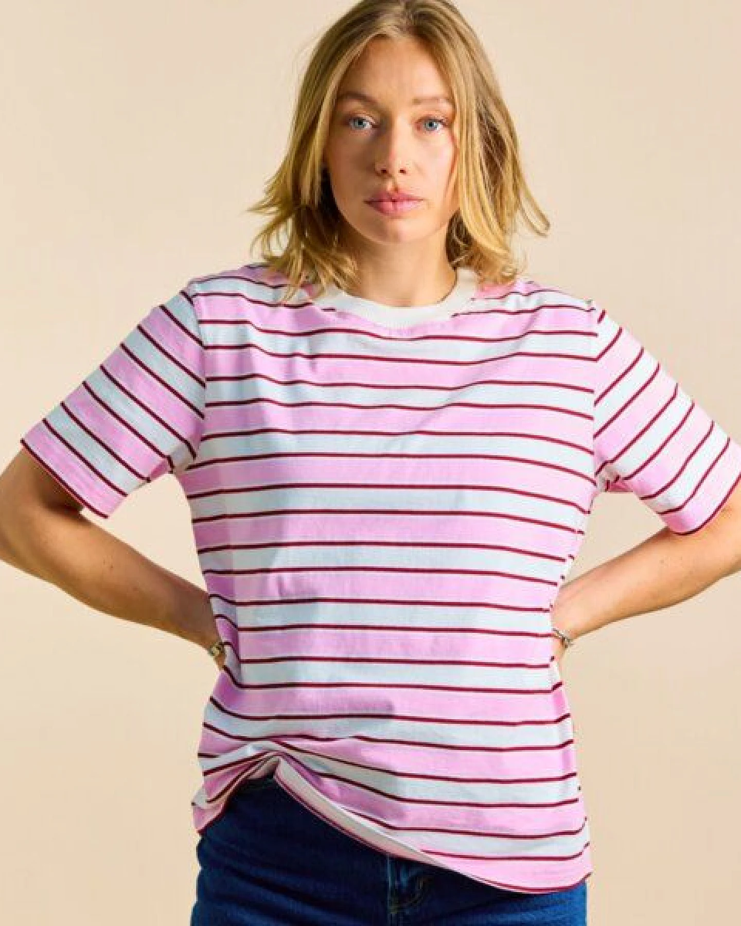 popeia Damen T-Shirt aus Bio-Baumwolle – Ansicht 2