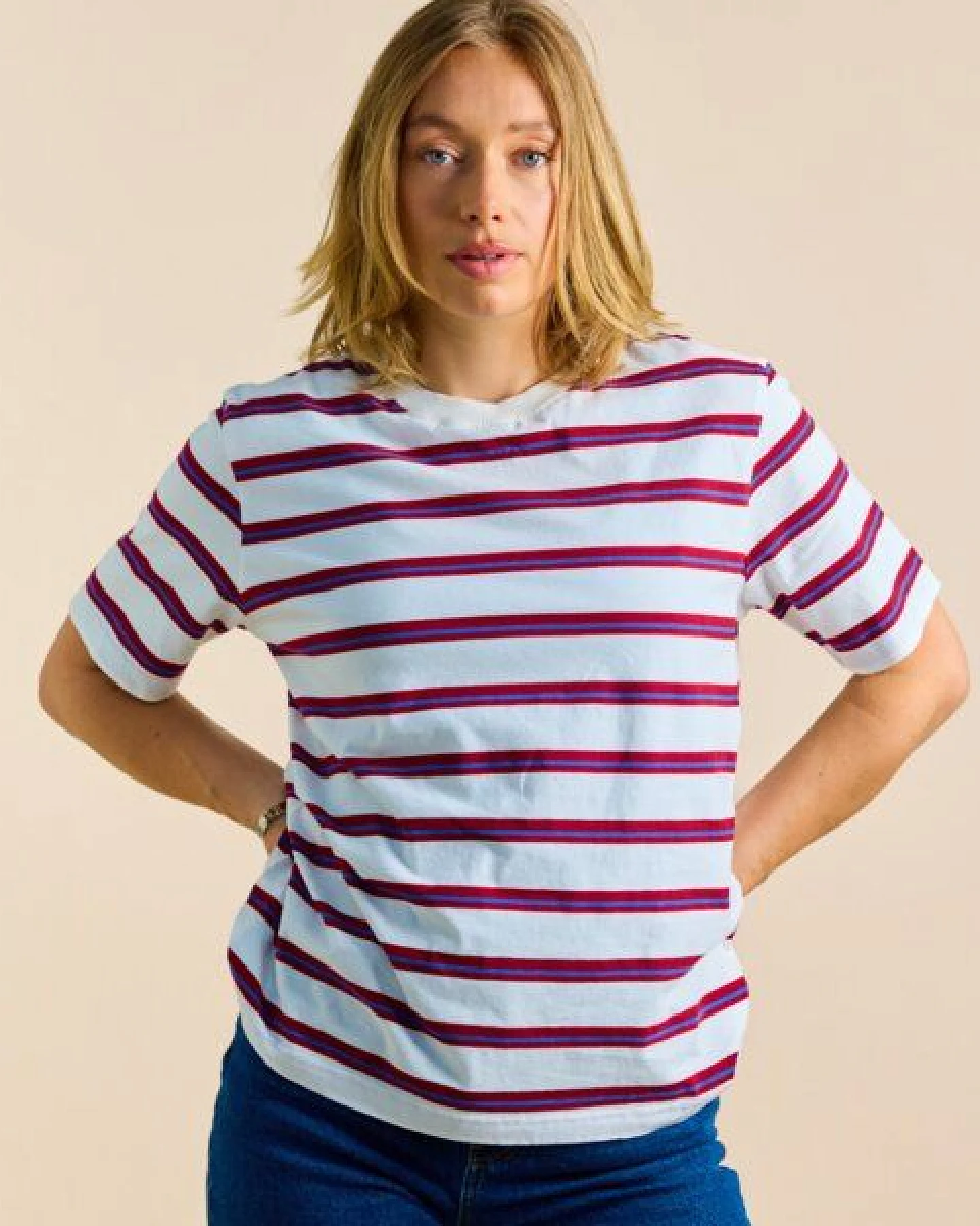 popeia Damen T-Shirt aus Bio-Baumwolle – Ansicht 2