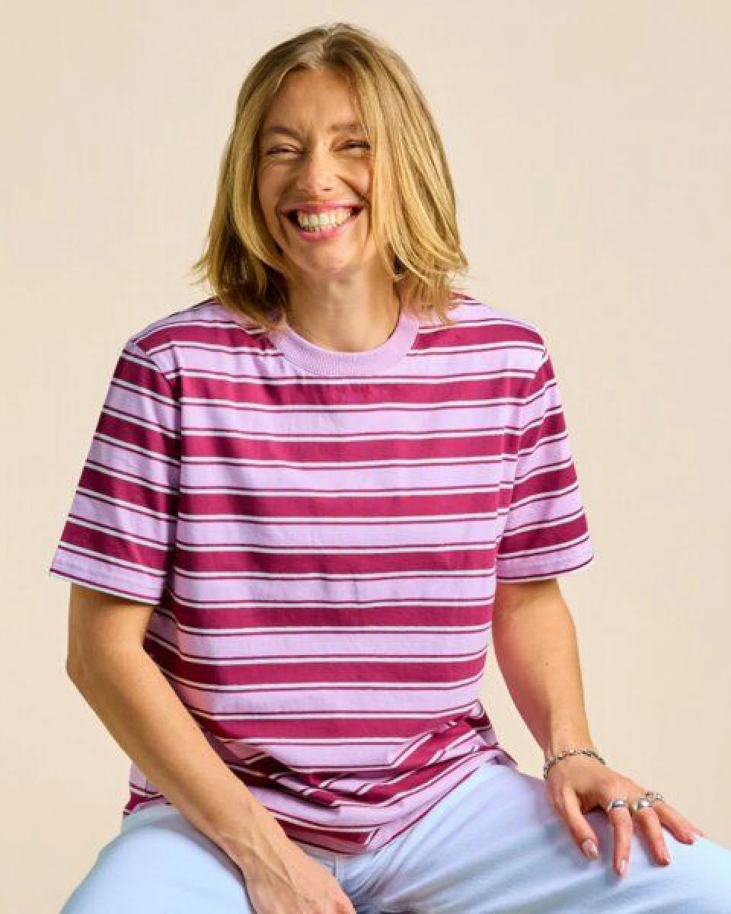 popeia Damen T-Shirt aus Bio-Baumwolle – Ansicht 2