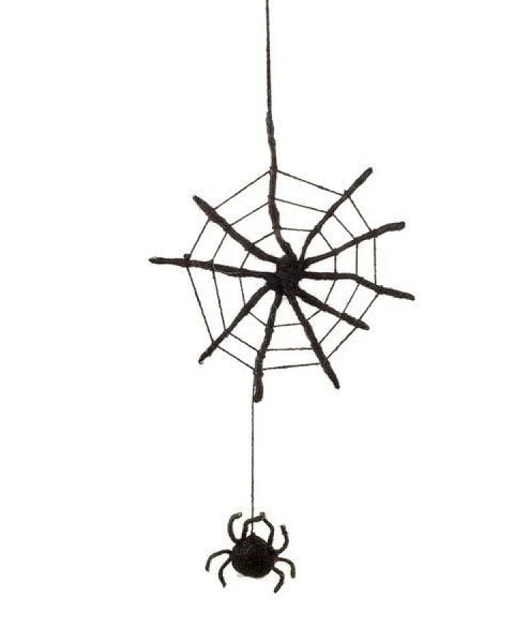 felt so good Spooky Spiderweb aus Filz