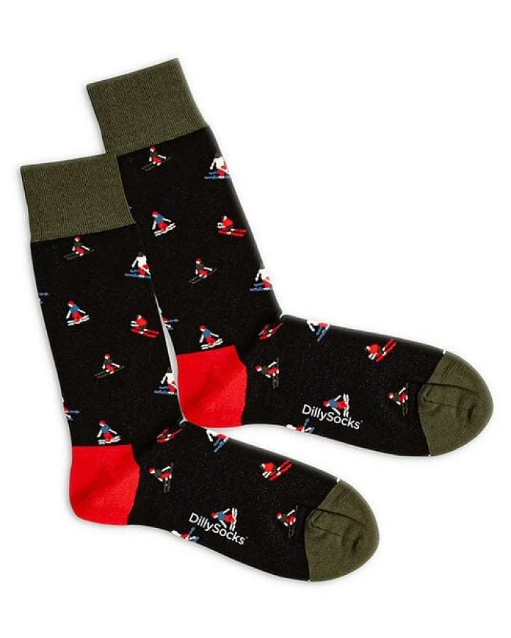 DillySocks Socken Hit The Slopes aus Biobaumwoll-Mix