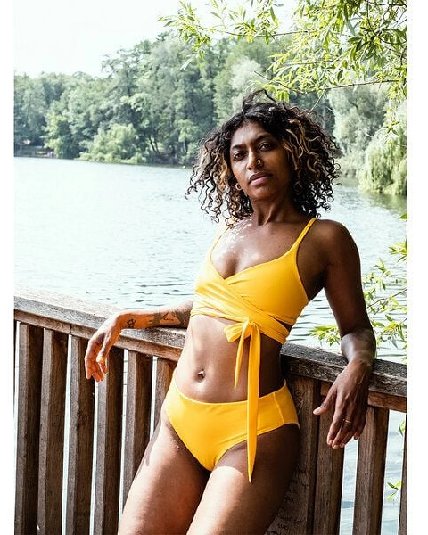 Anekdot Bikini Set Lin Top + Core Slip – Ansicht 4