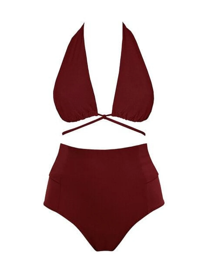 Anekdot Bikini Set Versatile Top + Bow Back Slip