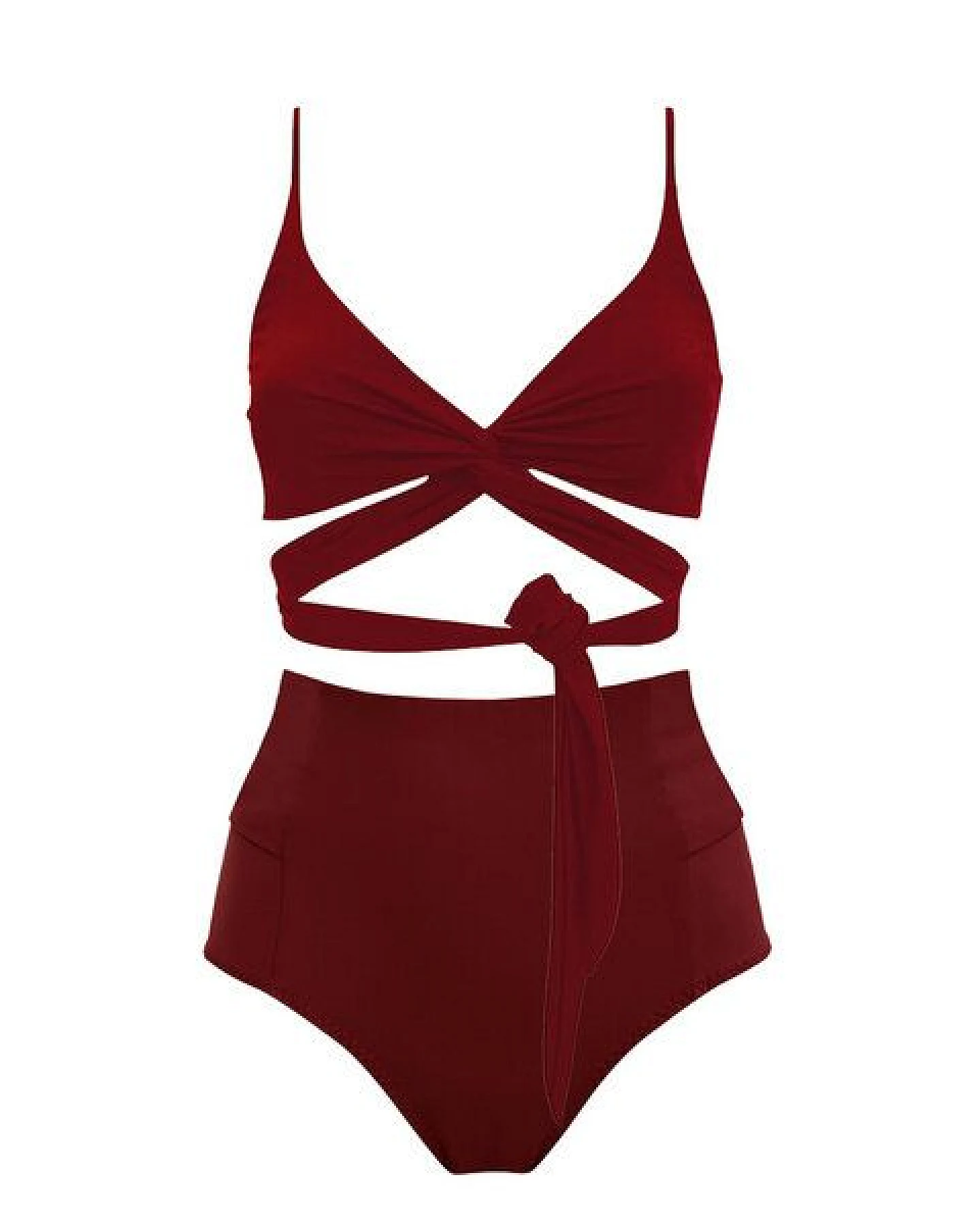 Anekdot Bikini Set Lin Top + Bow-Back Slip – Ansicht 3