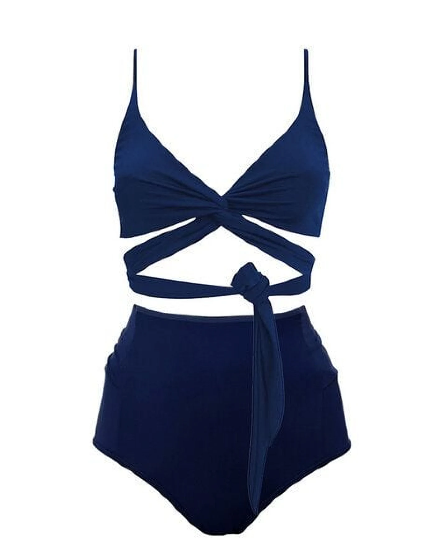 Anekdot Bikini Set Lin Top + Bow-Back Slip – Ansicht 3