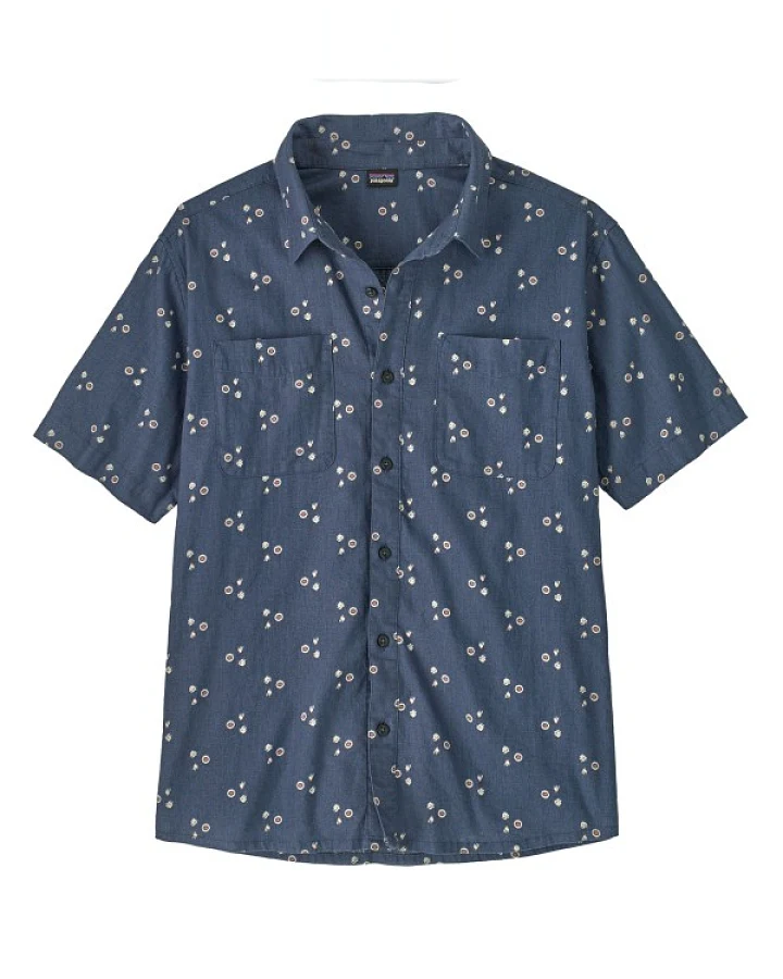 Patagonia - Back Step Shirt - Hemd Gr S blau