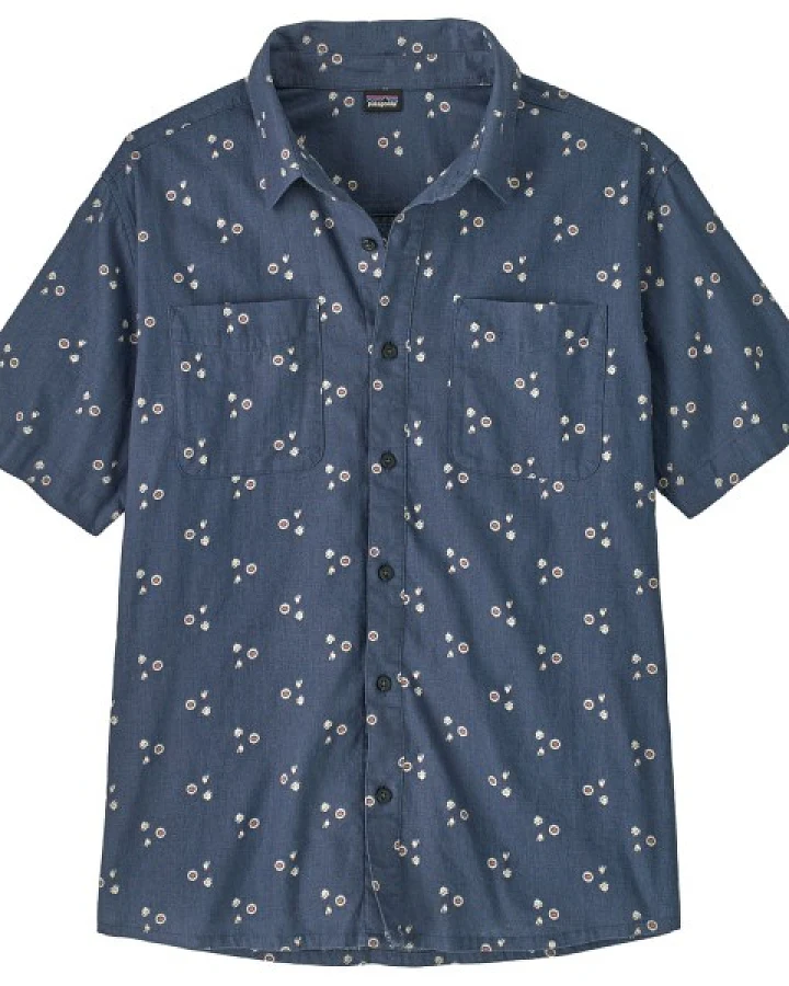 Patagonia - Back Step Shirt - Hemd Gr S blau