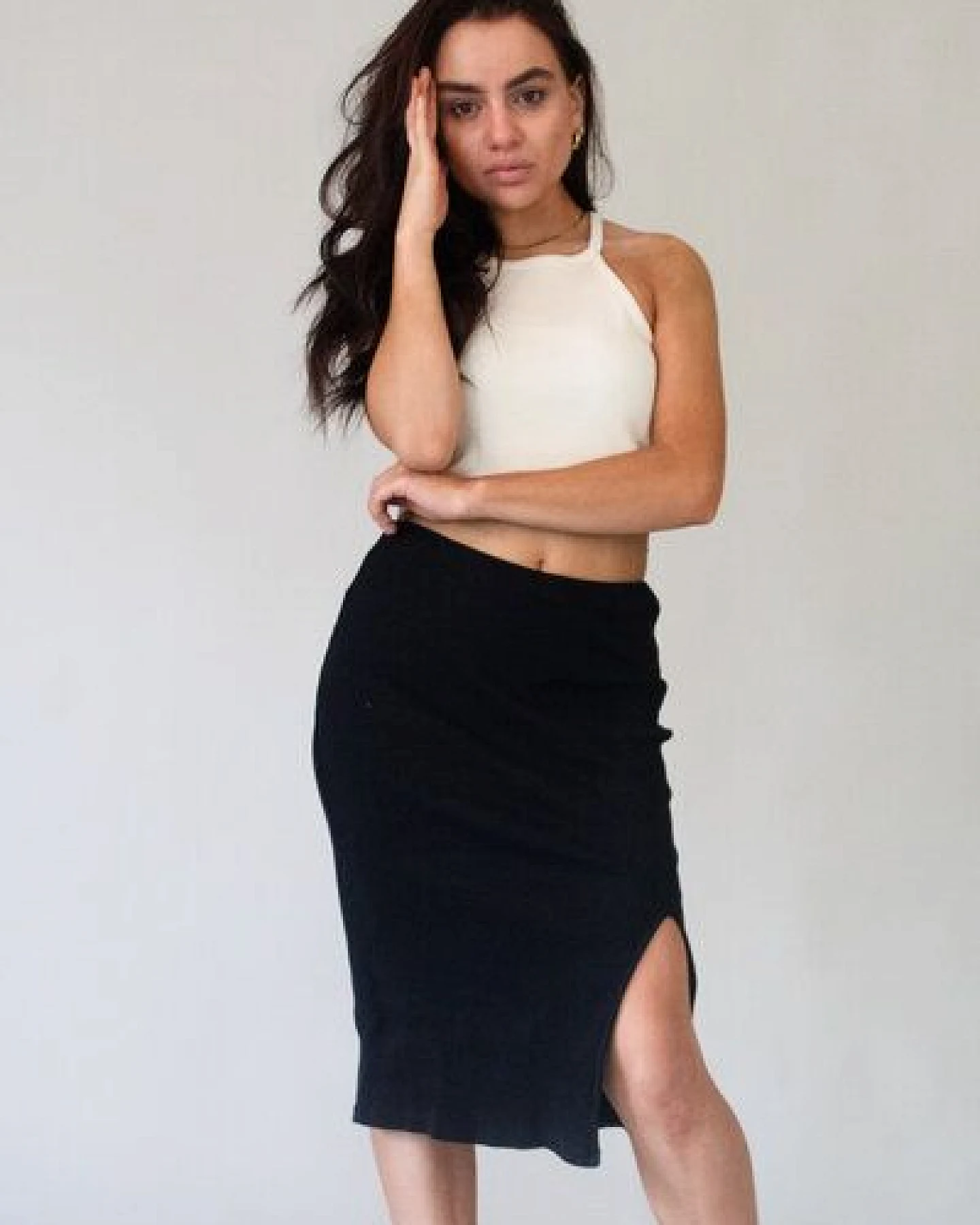 Marenika Crop-Top Audrey aus Bio-Baumwolle – Ansicht 3