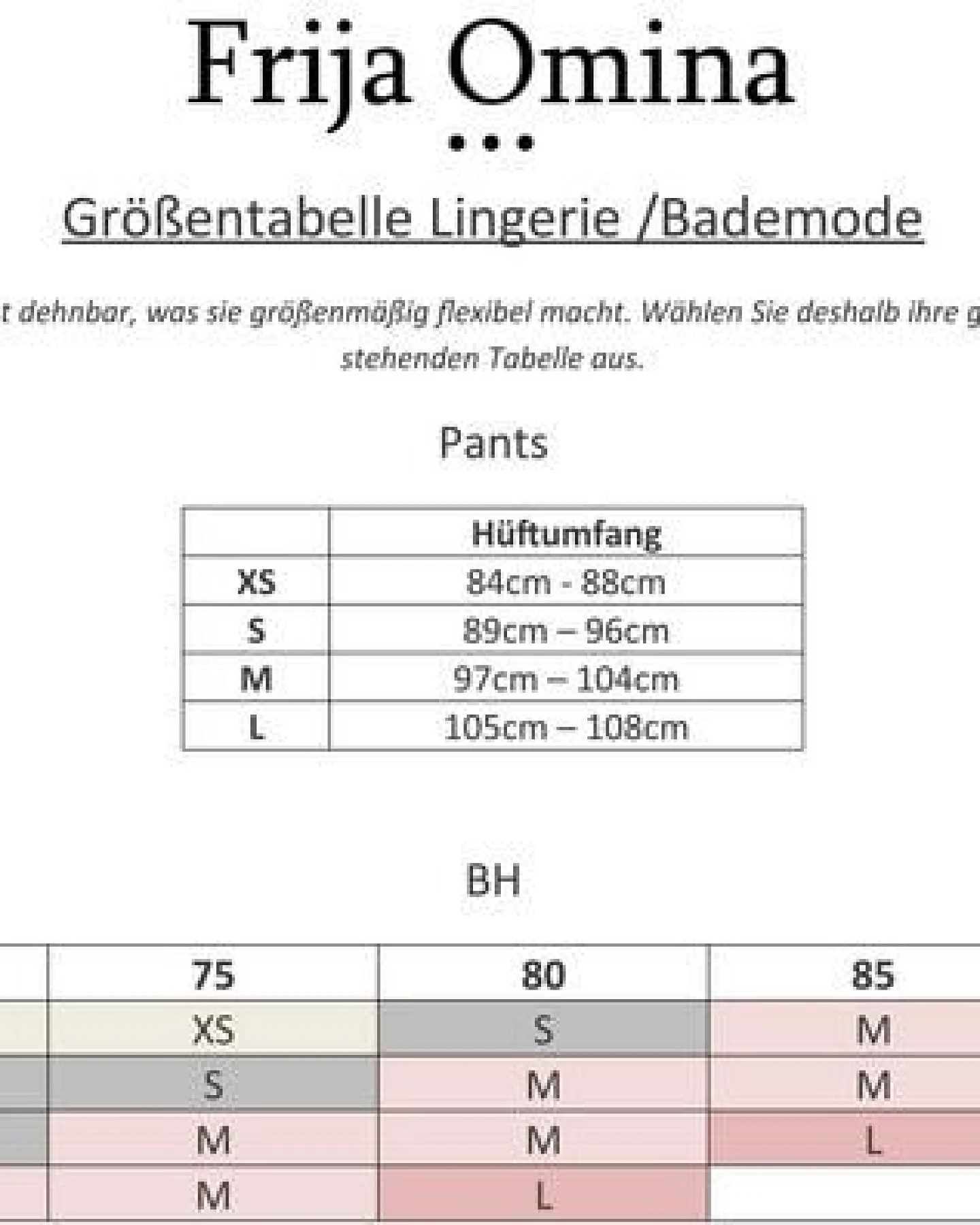 Frija Omina Bio-String Pur uni – Ansicht 3