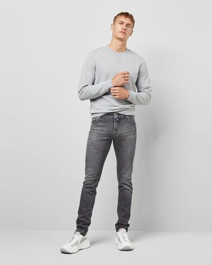 M 5 BY MEYER SUPER STRETCH USED DENIM