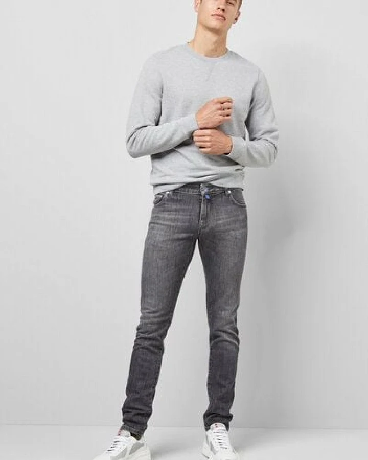 M 5 BY MEYER SUPER STRETCH USED DENIM