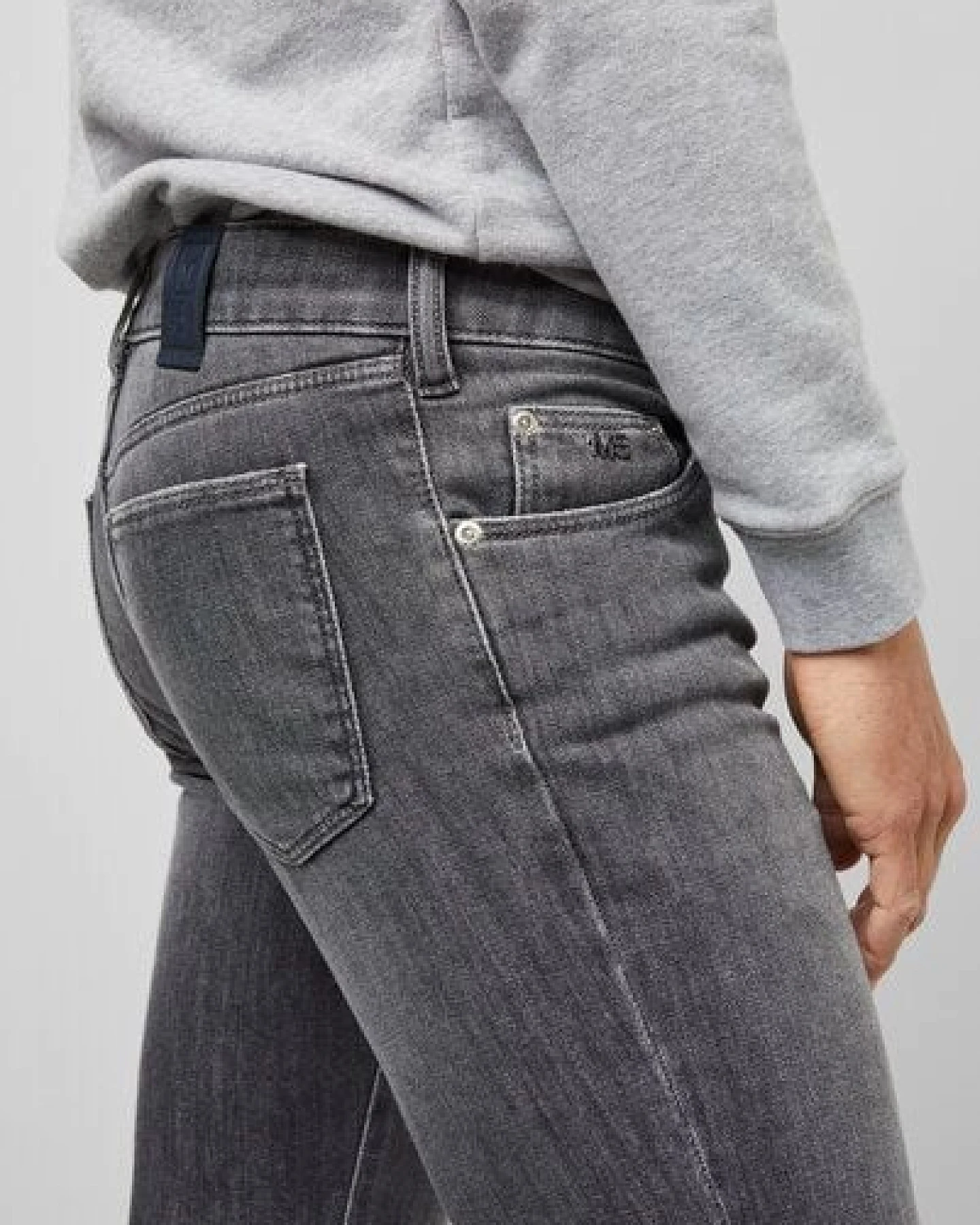 M 5 BY MEYER SUPER STRETCH USED DENIM – Ansicht 4