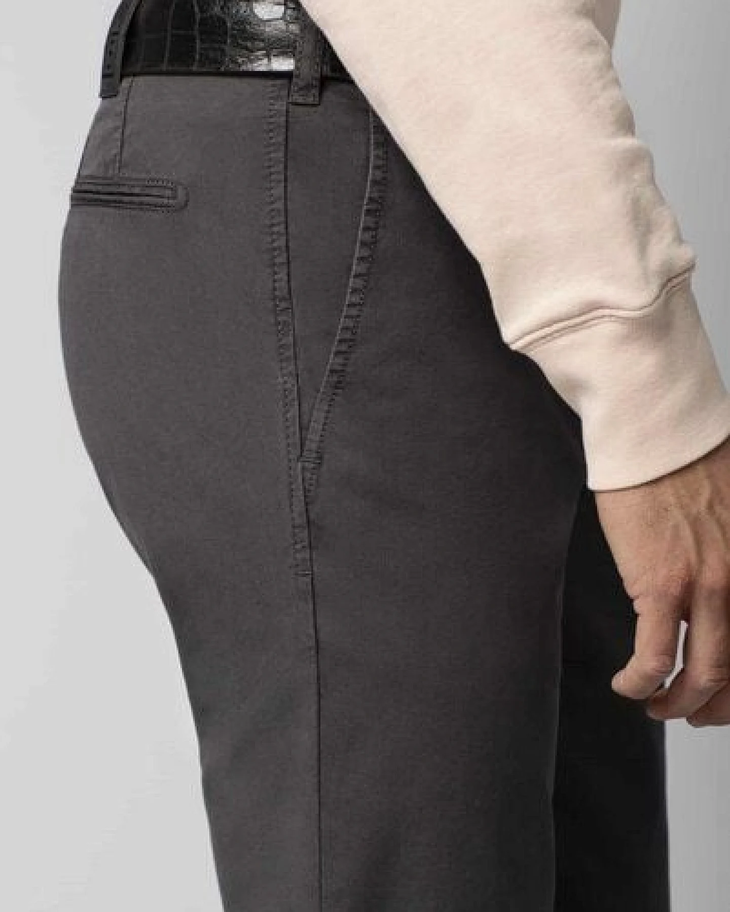 M 5 BY MEYER Casual Baumwollchino – Ansicht 4