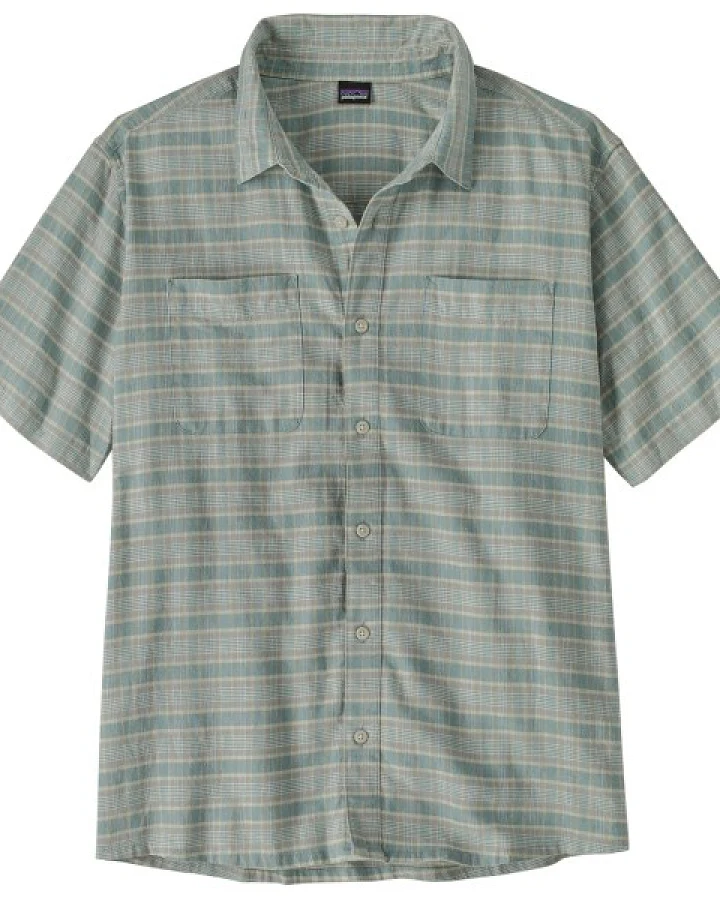 Patagonia - Back Step Shirt - Hemd Gr S grau