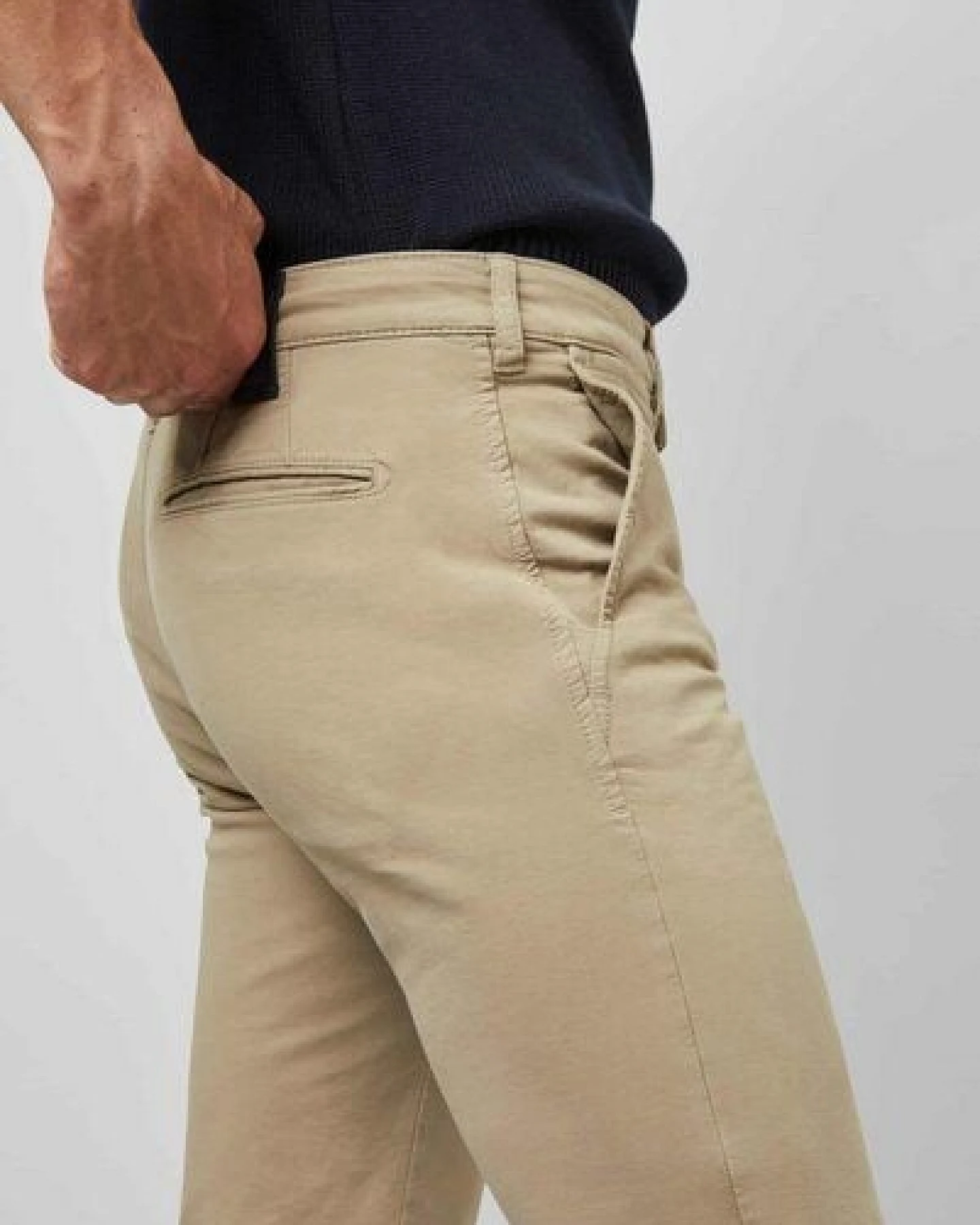 M 5 BY MEYER Casual Baumwollchino – Ansicht 4