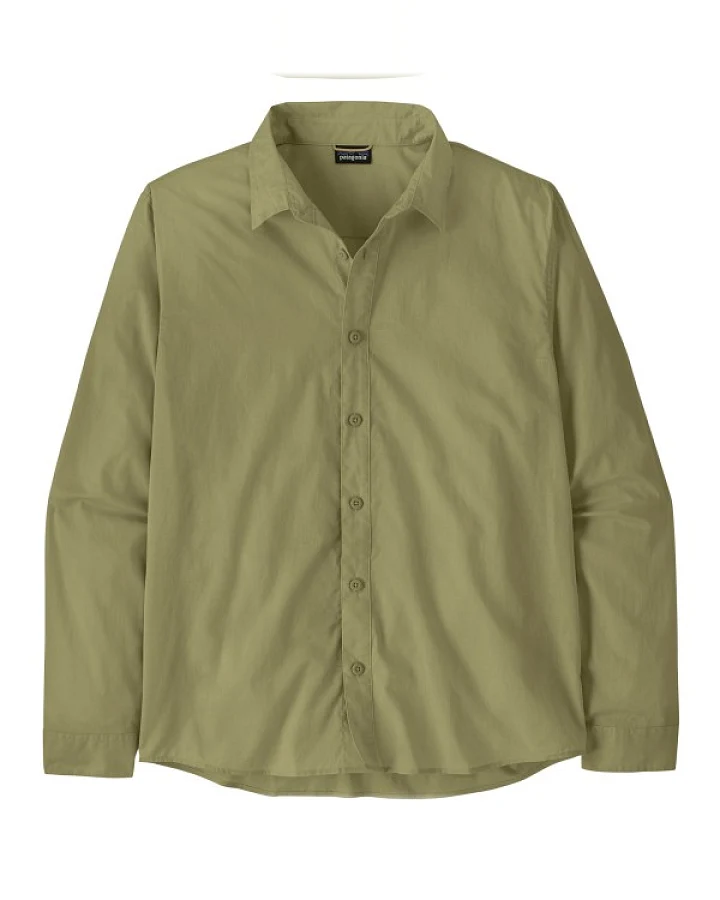 Patagonia - L/S Sunrise Stream Shirt - Hemd Gr M oliv