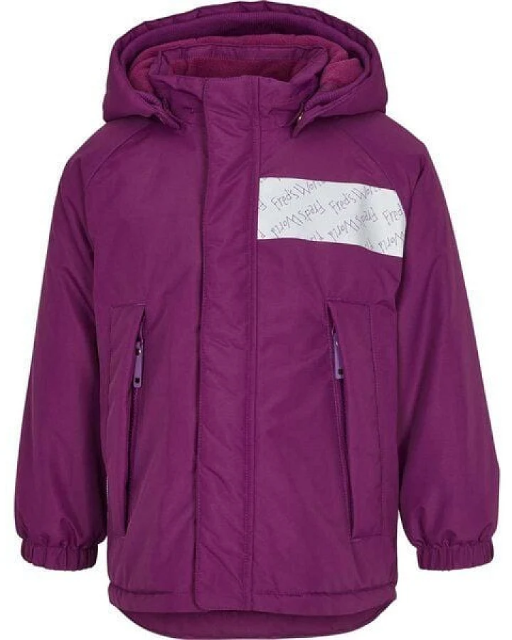 Fred's World by Green Cotton Outdoorjacke violett und petrol by "Green Cotton"