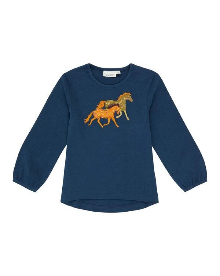 sense-organics Sense Organics Langarm Mädchen Shirt Bio Baumwolle