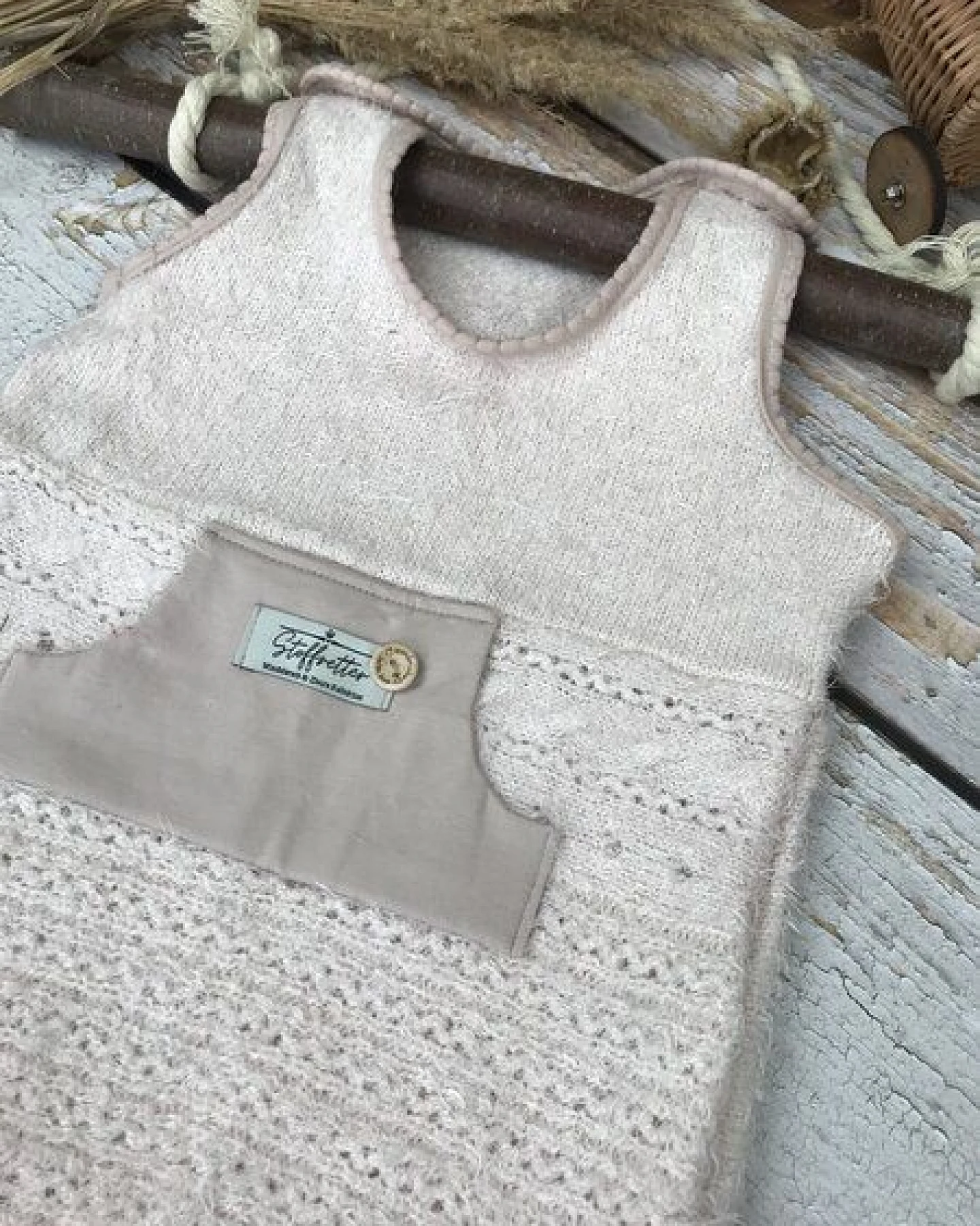 Stoffretter - Windelarsch & Zwirn Stoffretter Windelflitzer- Upcycling Babyhose Latzhose Toddlersize (74-92) – Ansicht 2