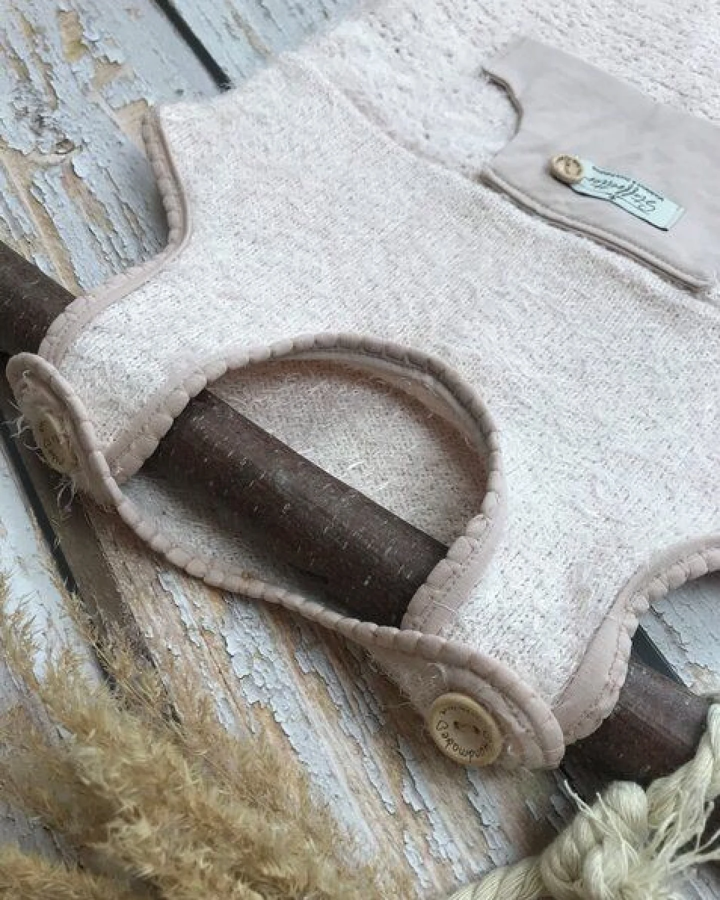 Stoffretter - Windelarsch & Zwirn Stoffretter Windelflitzer- Upcycling Babyhose Latzhose Toddlersize (74-92) – Ansicht 3