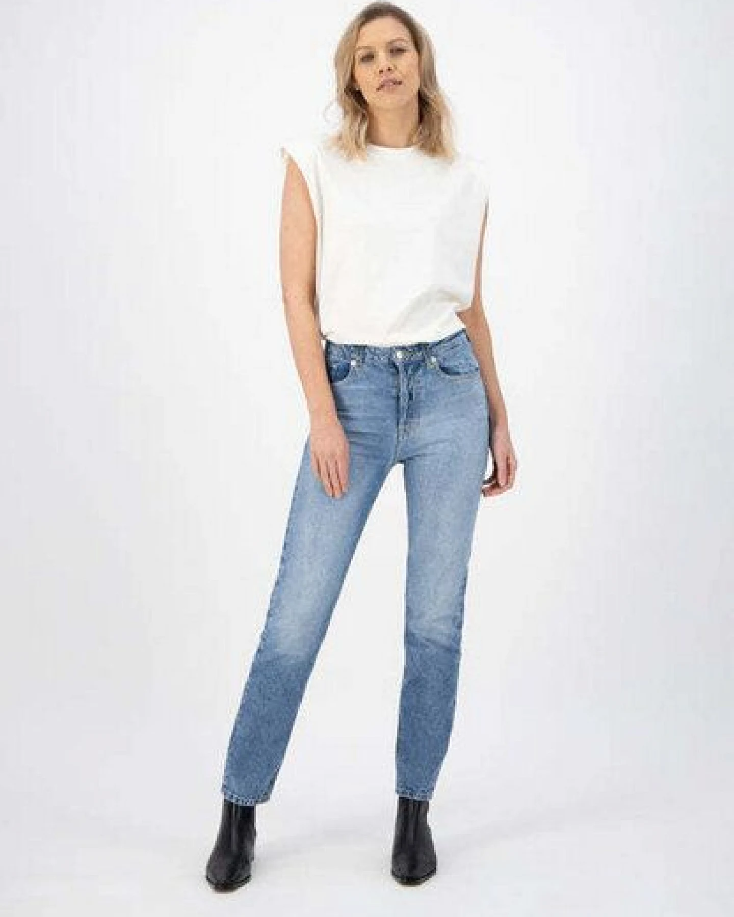 MUD Jeans Jeans Straight Fit - Piper – Ansicht 3