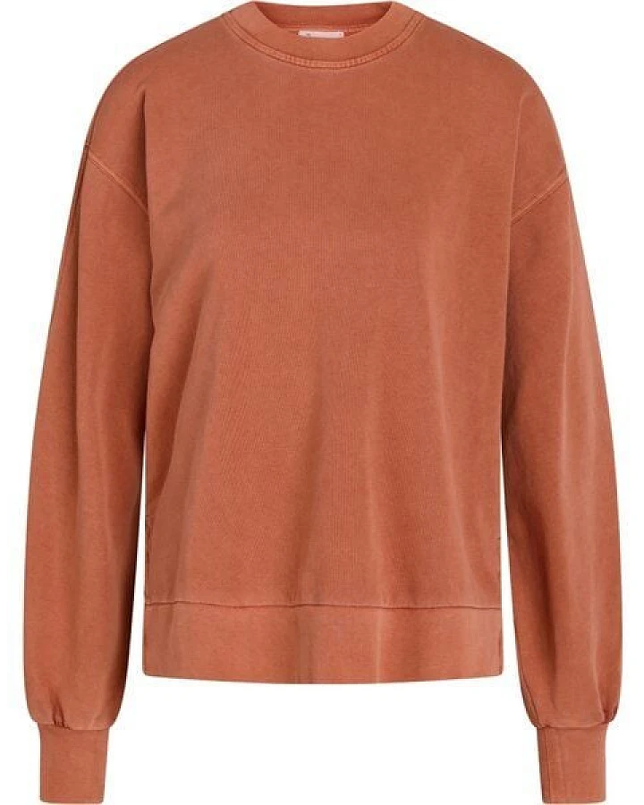 KnowledgeCotton Apparel A-Shape Pullover NUANCE BY NATURE aus Bio-Baumwolle